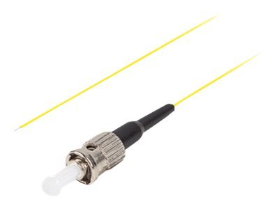 Lanberg - Grisehale - St/Upc-Enkeltmodus (Hann) - 2 M - 0.9 Mm - Fiberoptisk - 9 / 125 Micron - 0 - 20 Db - Halogenfri Enkel Stripe - Gul