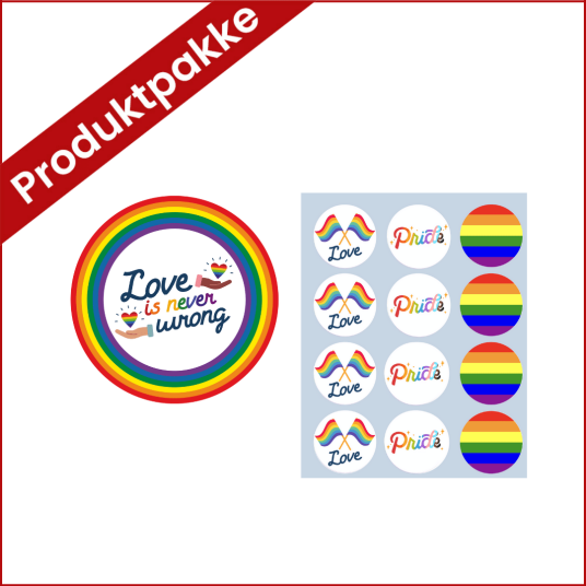Produktpakke Pride Kakebilde Og Cupcakesbilde Produktpakke Pride Kakebilde Og Cupcakesbilde