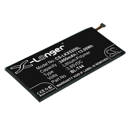 LG Q60 batteri (3400 mAh 3.85 V, Sort) LG Q60 batteri (3400 mAh 3.85 V, Sort)