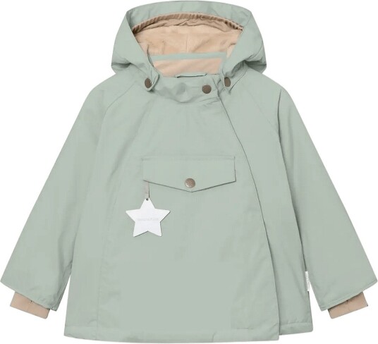 MINI A TURE Matwang Fleece Lined Winter Jacket. Grs SLATE GRAY 116