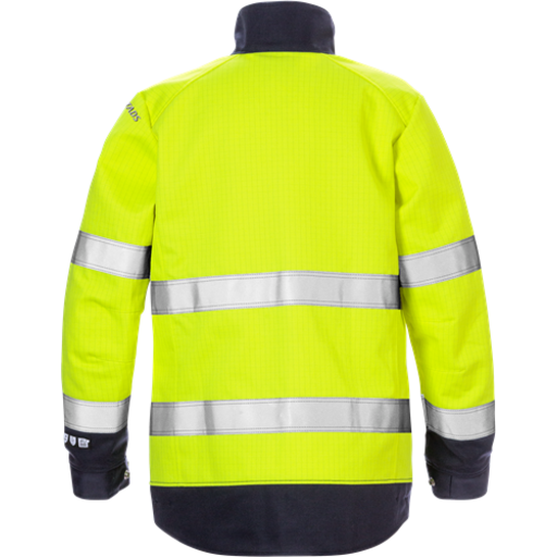 Fristads Jacka Flamskyddad 4590 Flam Klass 3, Dam Varsel Gul/marinblå L Fristads Jacka Flamskyddad 4590 Flam Klass 3, Dam Varsel Gul/marinblå L
