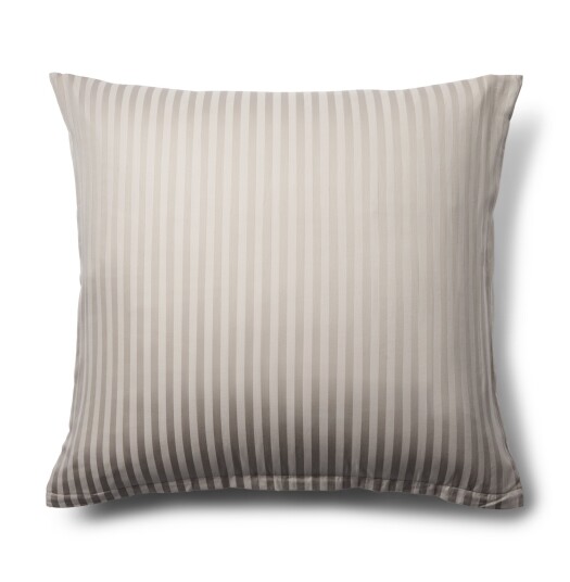 Borg Living Putetrekk 70x100 cm 100% Bomullssateng Stripet Sand