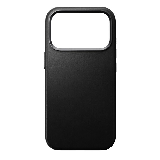 Nomad Traditional MagSafe Lærdeksel til iPhone 17 Pro Svart