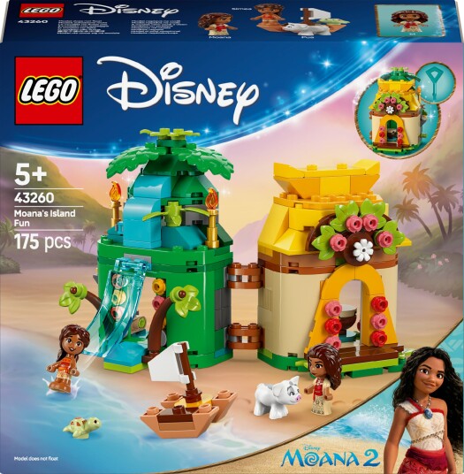 LEGO Disney Princess 43260 Lek og moro på Vaianas øy LEGO Disney Princess 43260 Lek og moro på Vaianas øy