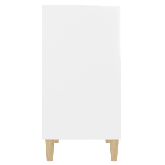 vidaXL Skjenk hvit 57x35x70 cm sponplate