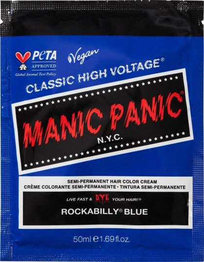 Manic Panic Classic High Voltage® Sachet Rockabilly® Blue