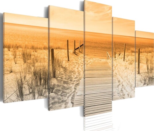 Bilde Orange Beach 200x100 Artgeist sp. z o. o.