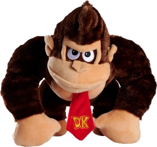 Super Mario Plysjbamse 27cm Donkey Kong Super Mario Plysjbamse 27cm Donkey Kong