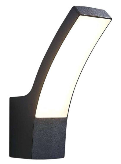 Lindby Utendørs LED-vegglampe Ilvita, antrasitt Lindby Utendørs LED-vegglampe Ilvita, antrasitt