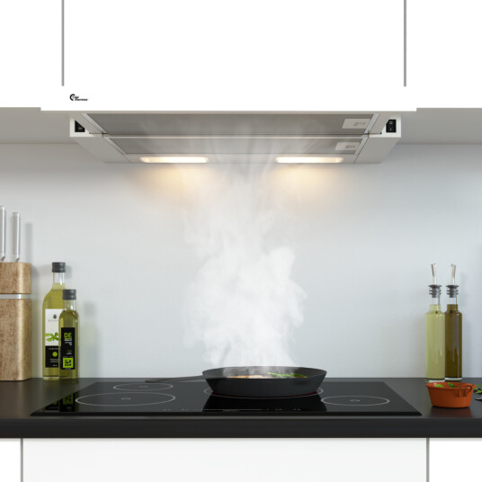 Thermex Gemini III Underbygd Kjøkkenvifte 60cm med Belysning og Intensiv Hastighet Hvit Thermex Gemini III Underbygd Kjøkkenvifte 60cm med Belysning og Intensiv Hastighet Hvit