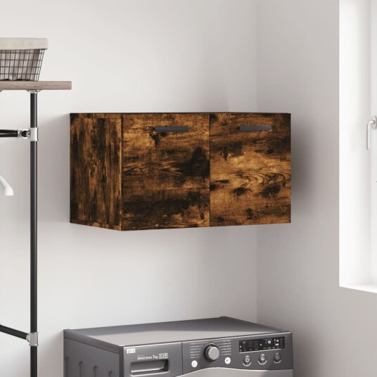 Veggskap røkt eik 60x36,5x35 cm konstruert tre 8720845948740
