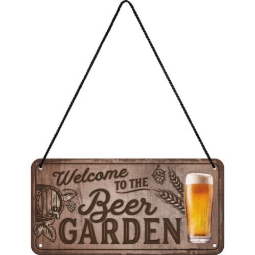 Barskilt Welcome to the beer garden 10x20 cm Barskilt Welcome to the beer garden 10x20 cm