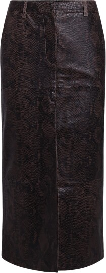 Day Birger et Mikkelsen Dayanna - Sneaky Leather - BROWN SNAKEY - 36
