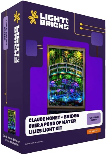 Light My Bricks Claude Monet Lyssett 31220