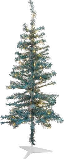 Sirius Happy kunstig juletre med lys grøn 120 cm
