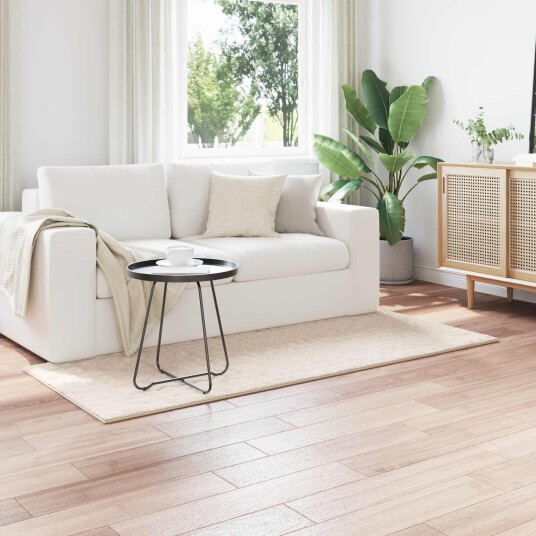  Områdetepper Rektangulær SIROLO Beige 150 x 80 cm Polyester
