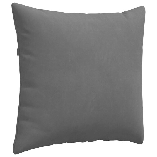 Sofaputer 2 pcs Mørkegrå 45 x 45 cm stoff