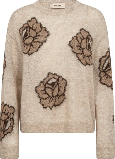 MOS MOSH Mmdrea Popli Knit Beige XS