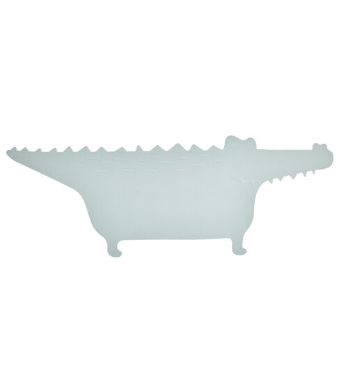 OYOY Crocodile Gustav badekarmatte Pale mint OYOY Crocodile Gustav badekarmatte Pale mint
