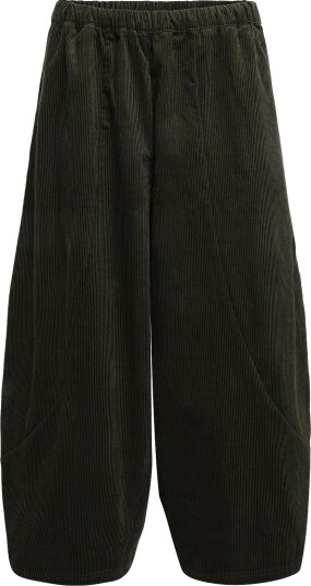 Topshop Tseva Ovoide Trousers Wvn   GREEN BEE   42