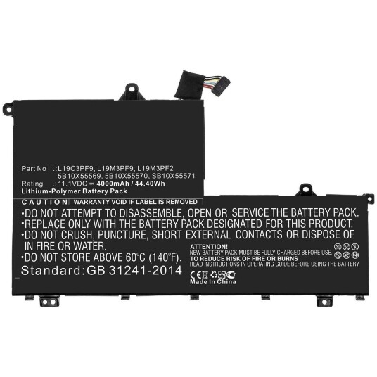 CoreParts Laptop Battery for Lenovo (MBXLE-BA0265)