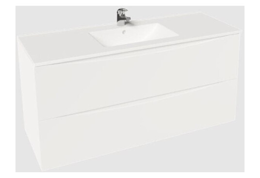 Vikingbad ELI Servantskap med BEA Servant Hvit Matt / 120cm