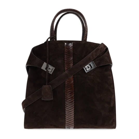 Ferragamo Herre Vesker Brun ,