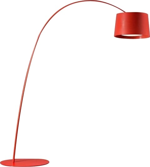 Foscarini Twiggy Gulvlampe LED Cremisi
