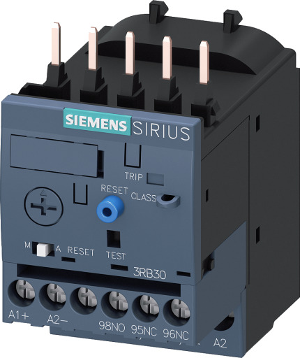Siemens Elektronisk termisk relé 1-4A, 3RB3016-1PB0 Siemens Elektronisk termisk relé 1-4A, 3RB3016-1PB0