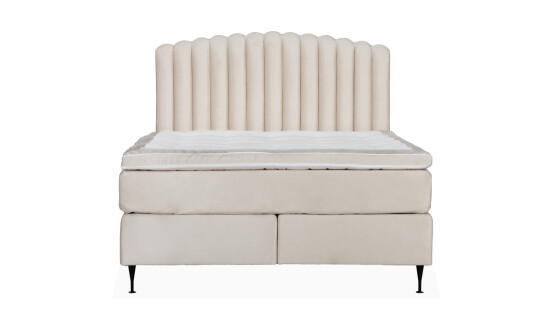 Soffadirekt OPERA/PRIMO HIGH 160 Sengesett Velvet Beige