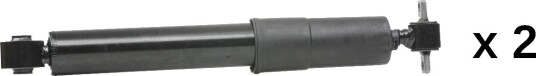 RIDEX 854S20880 Støtdemper