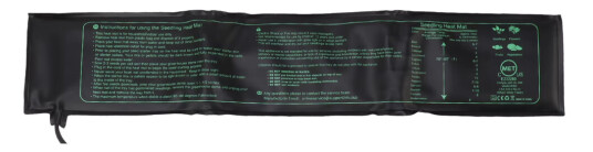 Varmematte til vinduskarm 8W til forspiring av frø eller microgreens 10 x 52,5 cm 1,8 meter ledning Varmematte til vinduskarm 8W til forspiring av frø eller microgreens 10 x 52,5 cm 1,8 meter ledning