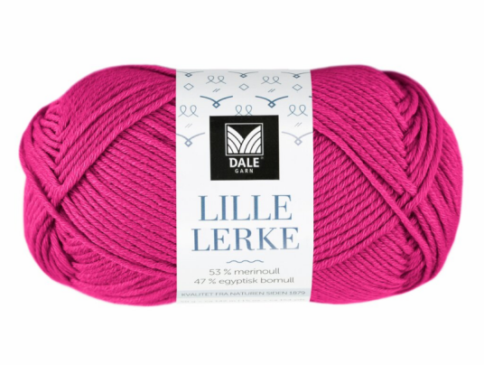 Dale Garn Dale Garn Lille Lerke Pink 8161 50g Dale Garn Dale Garn Lille Lerke Pink 8161 50g