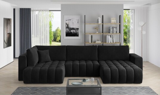 Yorktown U sovesofa Divan Høyre Rosa