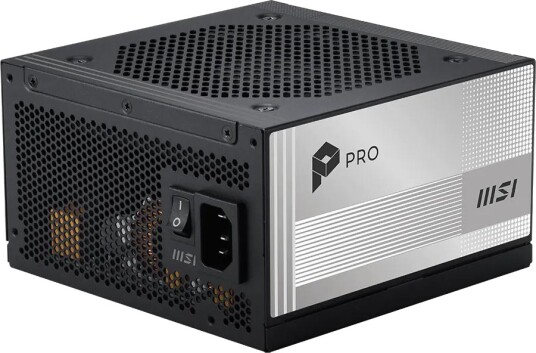MSI PRO A850PL PCIE5 Strømforsyning 850W 80 Plus Platinum MSI PRO A850PL PCIE5 Strømforsyning 850W 80 Plus Platinum