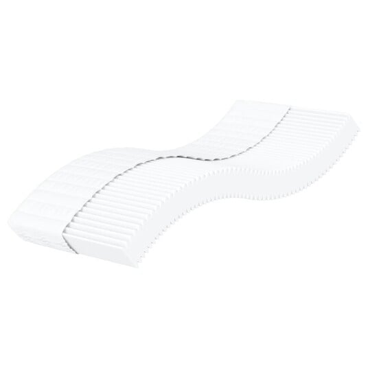 Skummadrass hvit 90x190 cm hardhet H2 H3 356340 Skummadrass hvit 90x190 cm hardhet H2 H3 356340