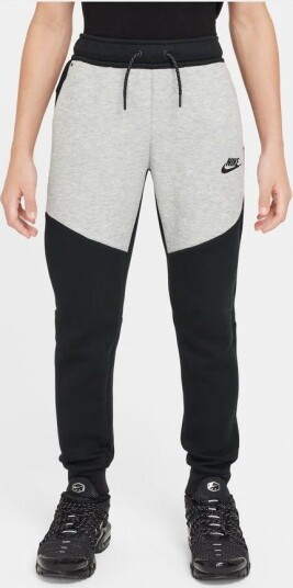 Nike Joggebukse NSW Tech Fleece   Svart/Grå Barn størrelse S: 128 137 cm