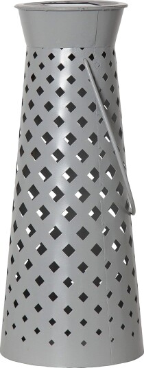Star Trading Solcellelykt Romby 32cm Grå Solcellelamper
