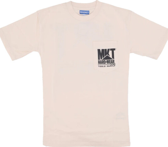 Market Herre Topper Beige L,