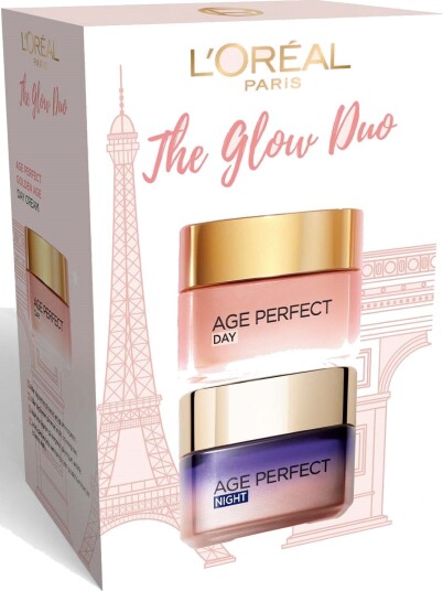 Loreal Paris Age Perfect The Glow Duo Gift Box Loreal Paris Age Perfect The Glow Duo Gift Box