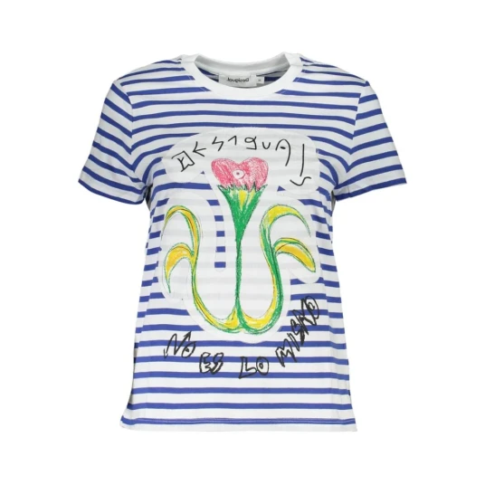 Desigual Dame Topper Blå L