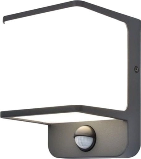 Utendørs Vegglampe Lutec Doblo 11W Led Ip54 Mørkegrå Utendørs Vegglampe Lutec Doblo 11W Led Ip54 Mørkegrå