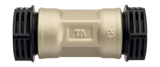TA 3004006102 PEM-kobling metall, rett, plast-plast 40 mm