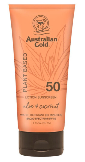 Australian Gold Plant Based Solkrem SPF 50 177 ml Vannfast Fuktighetsgivende