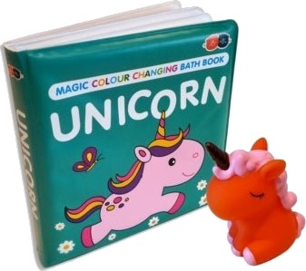 Magic Colour Changing Bath Book Unicorn
