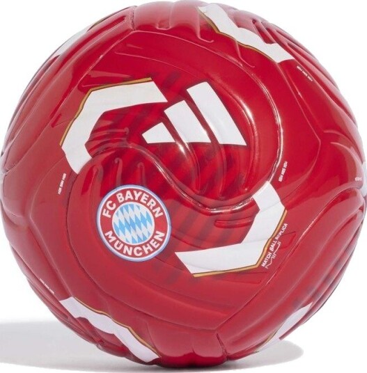 adidas Fotball Bayern München Club Mini Better Scarlet/Hvit Str. 1