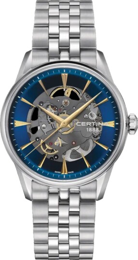 Certina DS-1 Skeleton C0299071104100 - Herre - 40 mm - Analog - Automatisk - Safirglass