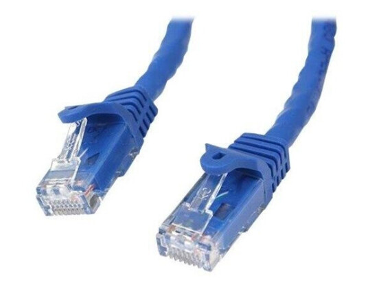 StarTech Cat6 Gigabit Nettverkskabel 5 m RJ-45 UTP Blå med Strøm Over Ethernet