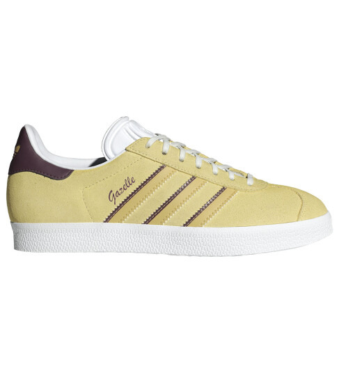 Adidas Originals Sko Gazelle W Gul/Bordeaux Originals 42 Sko Flerfarget