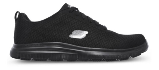 Skechers Relaxed Fit Flex Advantage Bendon arbeidssko, svart, OB, 1 par ,SBG-77125ECBLK 47.5